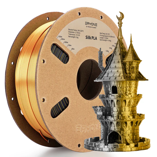 silk dual black & darkgold